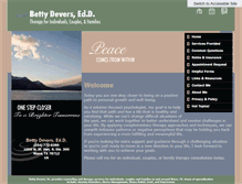 Tablet Screenshot of bettydevers.com